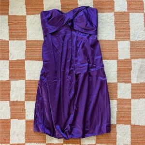 Elegant Purple Women's Dress